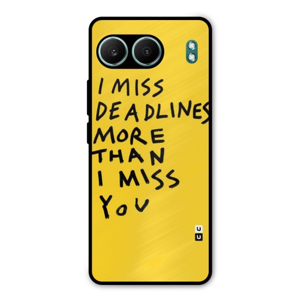 Deadlines Metal Back Case for OnePlus Nord 4