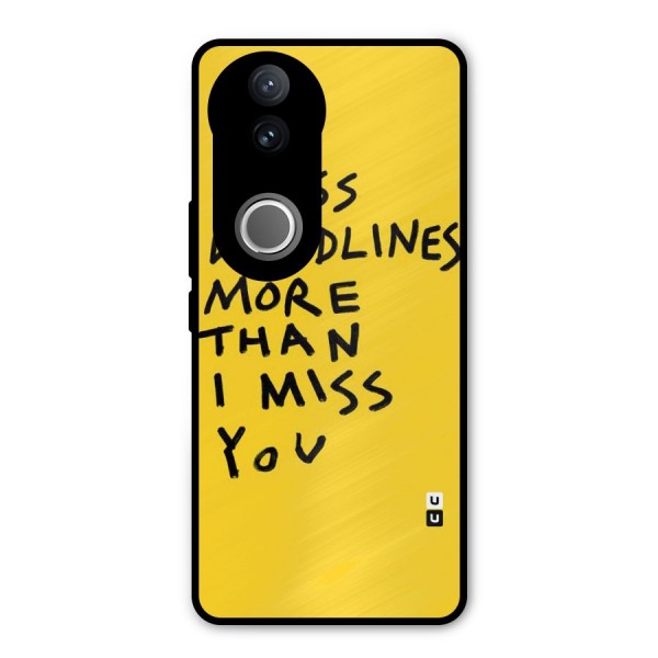 Deadlines Metal Back Case for iQOO Z10R