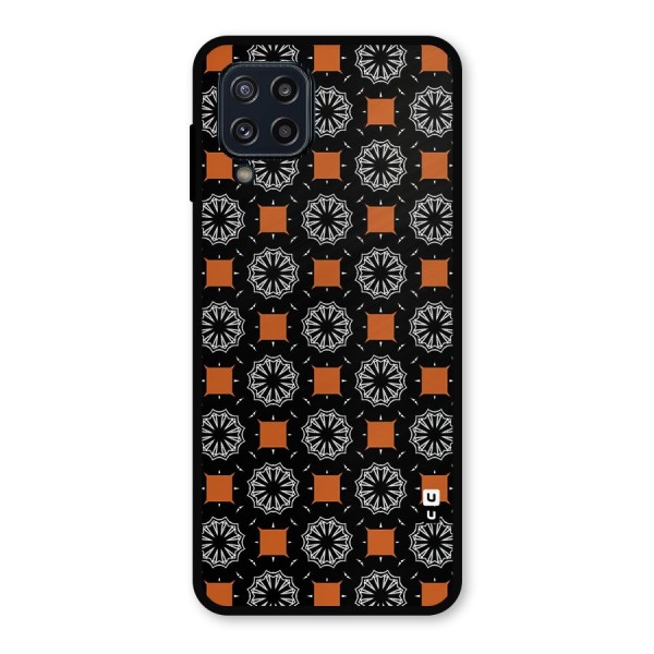 Decorative Wrapping Pattern Metal Back Case for Galaxy M32