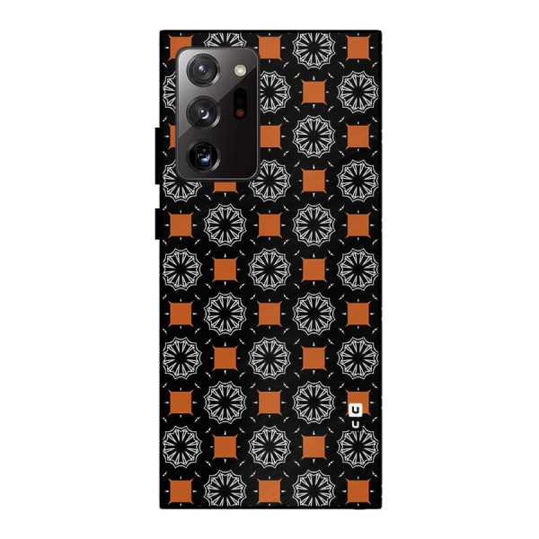 Decorative Wrapping Pattern Metal Back Case for Galaxy Note 20 Ultra