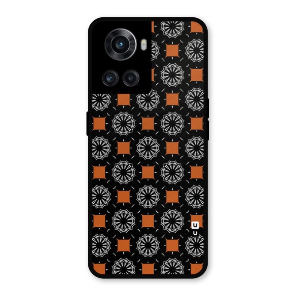 Decorative Wrapping Pattern Metal Back Case for OnePlus 10R