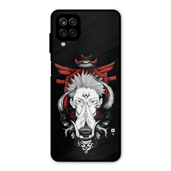 Demon King Sukuna Metal Back Case for Galaxy A12