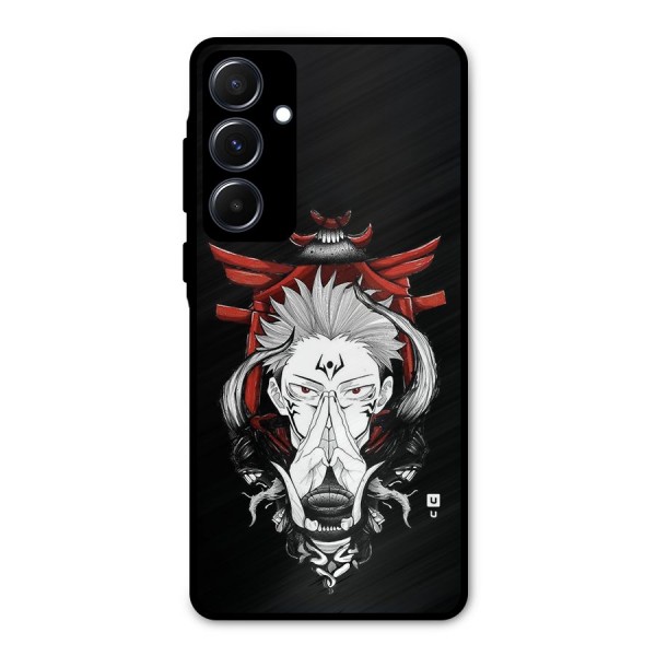 Demon King Sukuna Metal Back Case for Galaxy A55