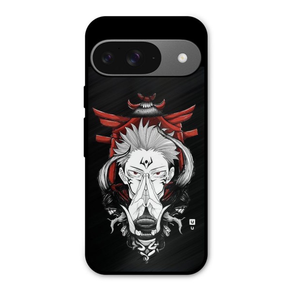 Demon King Sukuna Metal Back Case for Google Pixel 9
