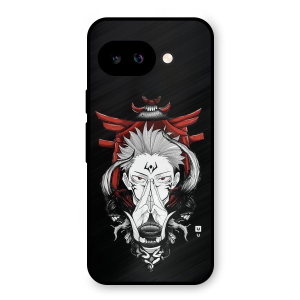 Demon King Sukuna Metal Back Case for Google Pixel 9a