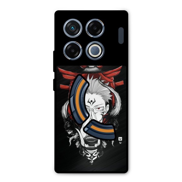 Demon King Sukuna Metal Back Case for Infinix GT 20 Pro