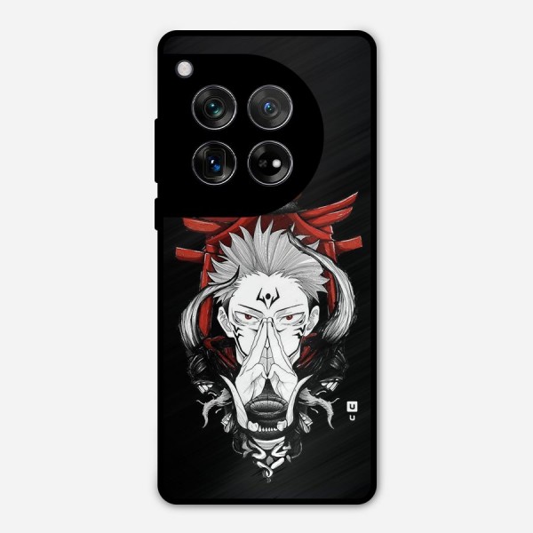 Demon King Sukuna Metal Back Case for OnePlus 12