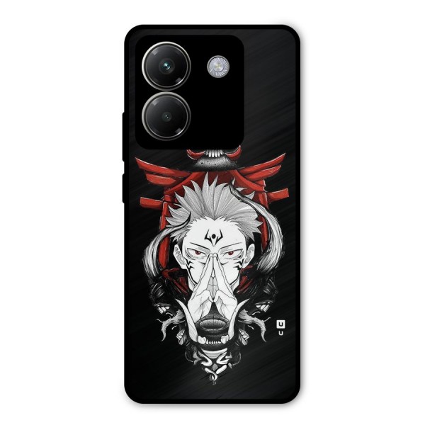 Demon King Sukuna Metal Back Case for Poco M7 Pro 5G