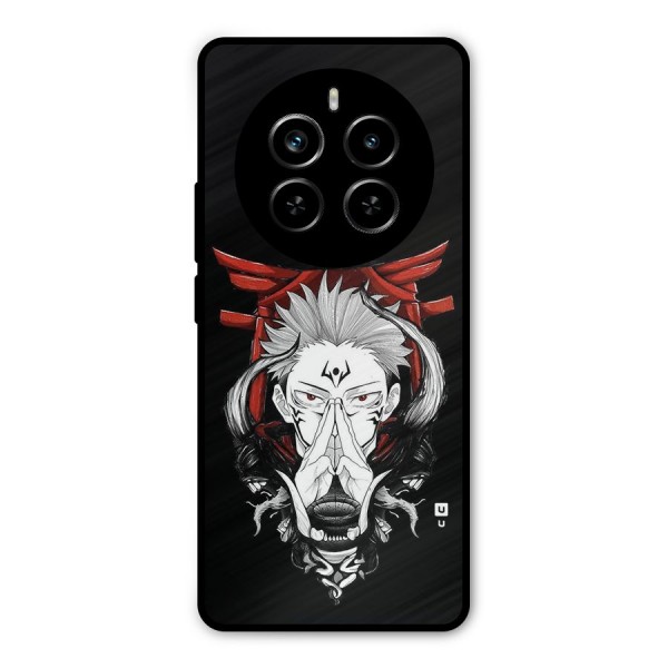 Demon King Sukuna Metal Back Case for Realme P1 Pro