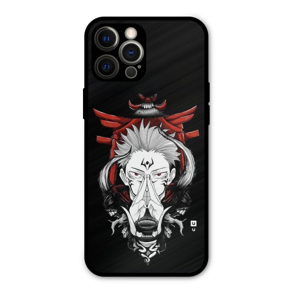 Demon King Sukuna Metal Back Case for iPhone 12 Pro Max