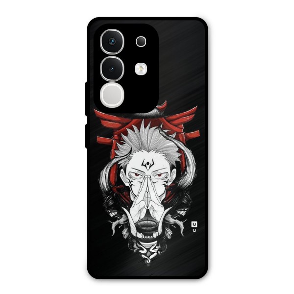 Demon King Sukuna Metal Back Case for iQOO Z10x
