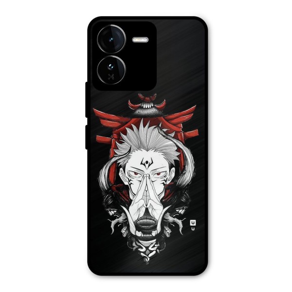 Demon King Sukuna Metal Back Case for iQOO Z9
