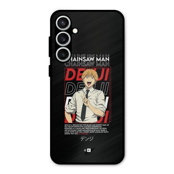 Denji Chainsaw Man Metal Back Case for Galaxy S23 FE