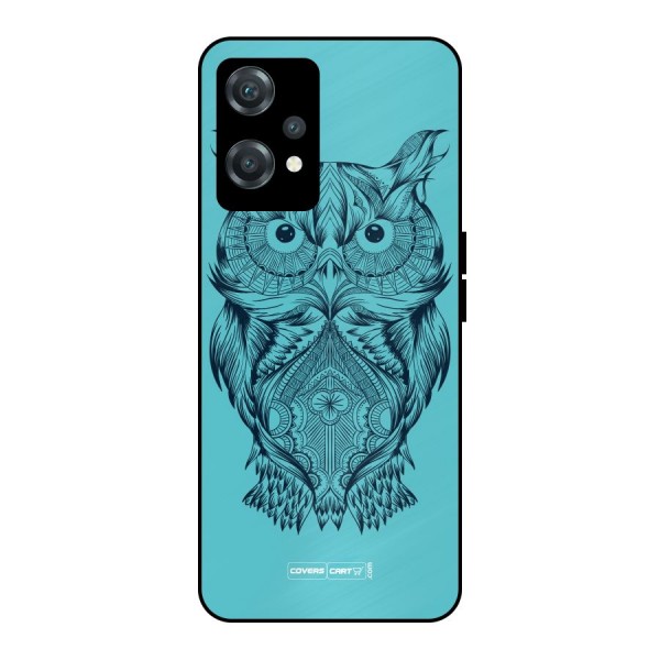 Designer Owl Metal Back Case for OnePlus Nord CE 2 Lite 5G