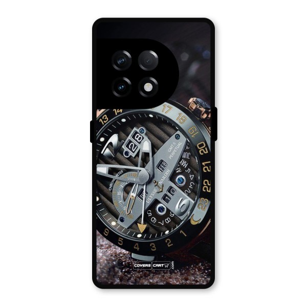 Designer Stylish Watch Metal Back Case for OnePlus 11R