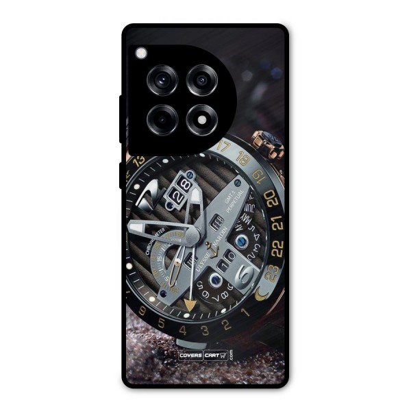 Designer Stylish Watch Metal Back Case for OnePlus 12R