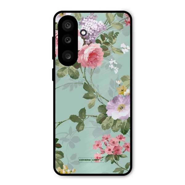 Desinger Floral Metal Back Case for Galaxy M56