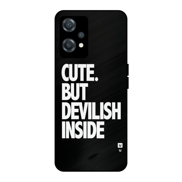 Devil Inside Metal Back Case for OnePlus Nord CE 2 Lite 5G