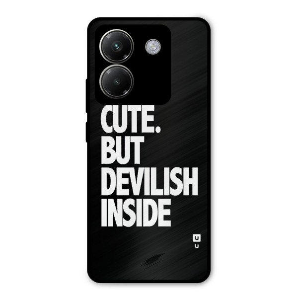 Devil Inside Metal Back Case for Poco M7 Pro 5G
