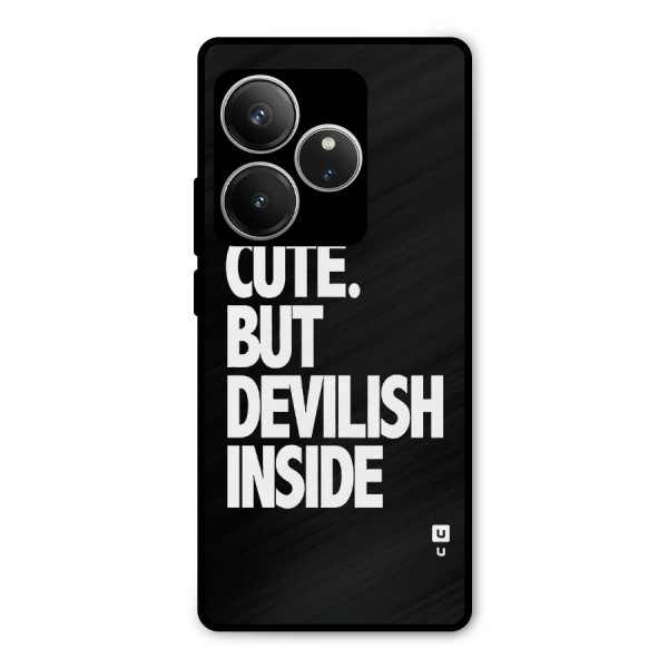 Devil Inside Metal Back Case for Realme GT 6