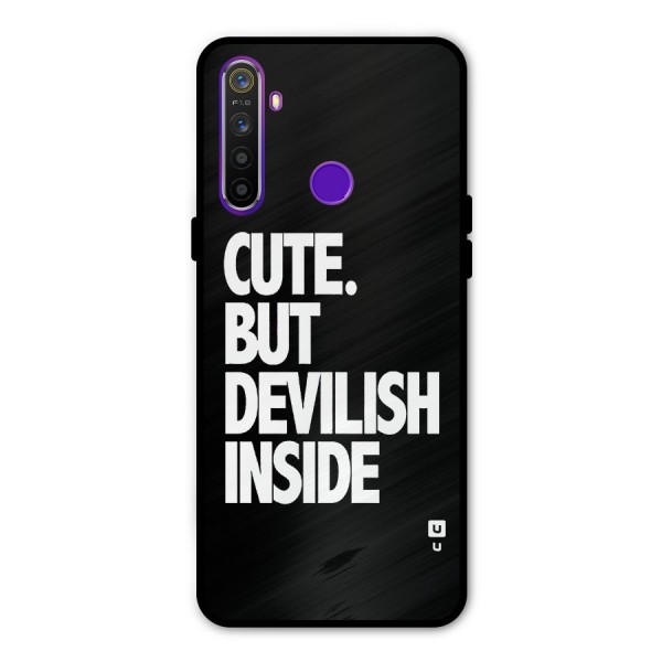 Devil Inside Metal Back Case for Realme Narzo 10