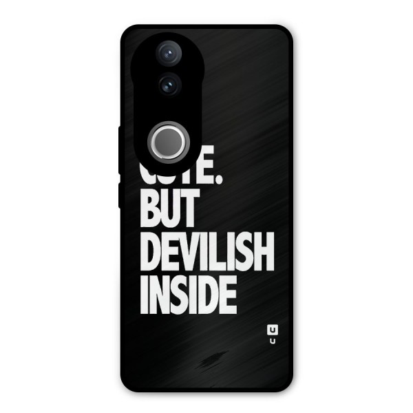 Devil Inside Metal Back Case for Vivo V50e
