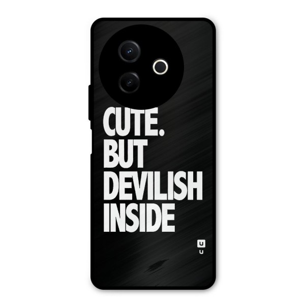 Devil Inside Metal Back Case for Vivo Y39