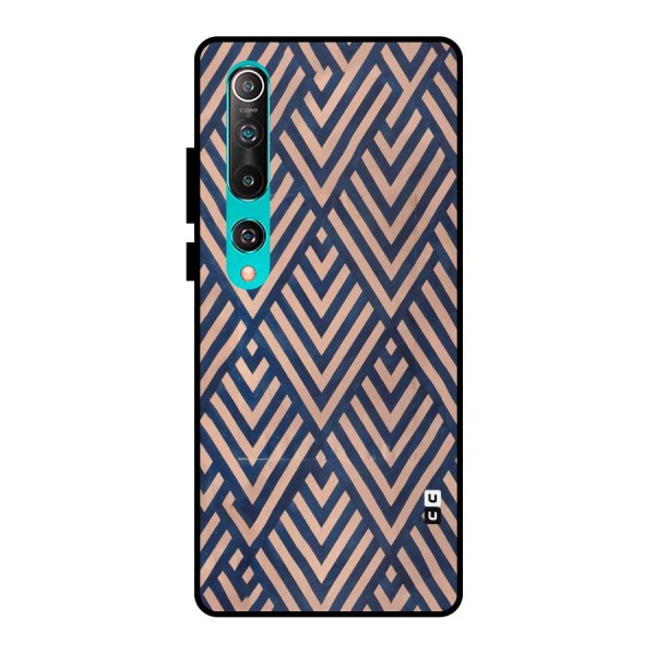 Diamond Blues Metal Back Case for Mi 10