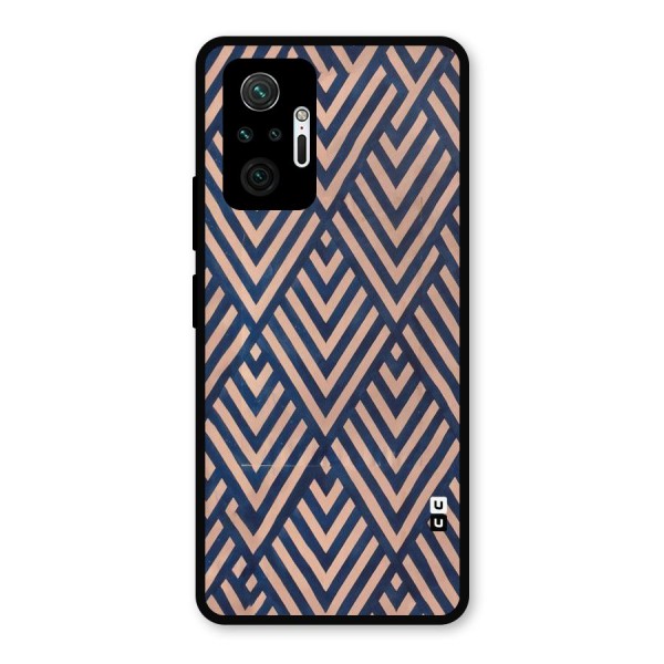 Diamond Blues Metal Back Case for Redmi Note 10 Pro Max