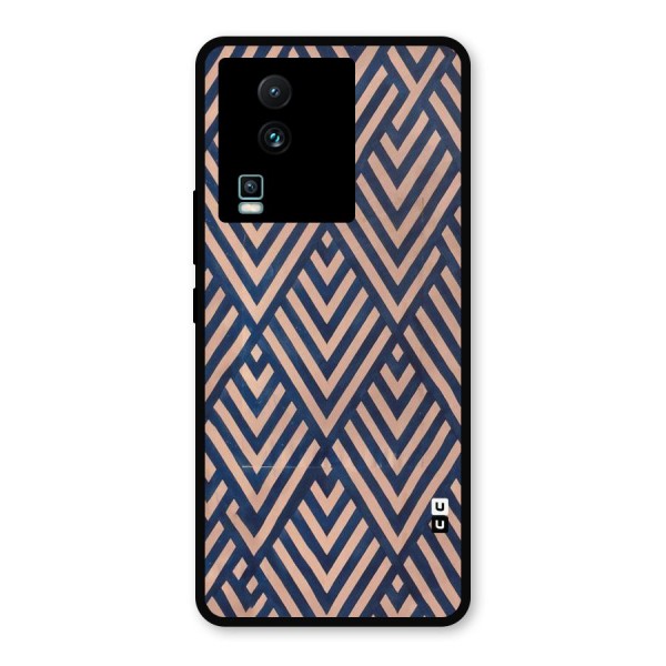 Diamond Blues Metal Back Case for iQOO Neo 7 Pro