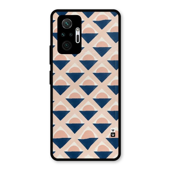Diamond Circle Pattern Metal Back Case for Redmi Note 10 Pro Max