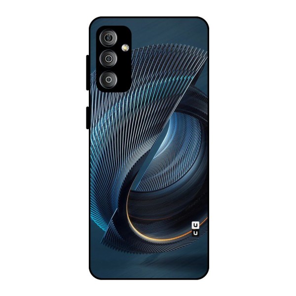 Digital Circle Pattern Metal Back Case for Galaxy F23