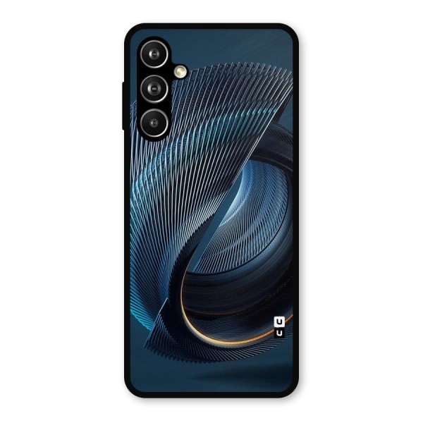 Digital Circle Pattern Metal Back Case for Galaxy F54