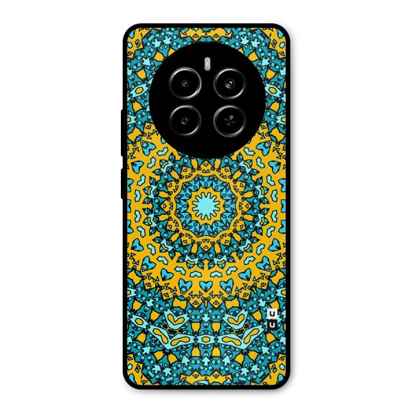 Digital Mandala Art Metal Back Case for Realme P1