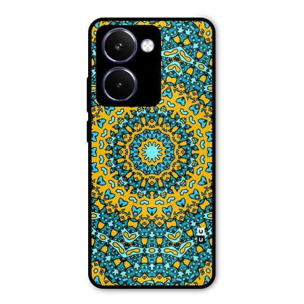 Digital Mandala Art Metal Back Case for Realme P3 Ultra
