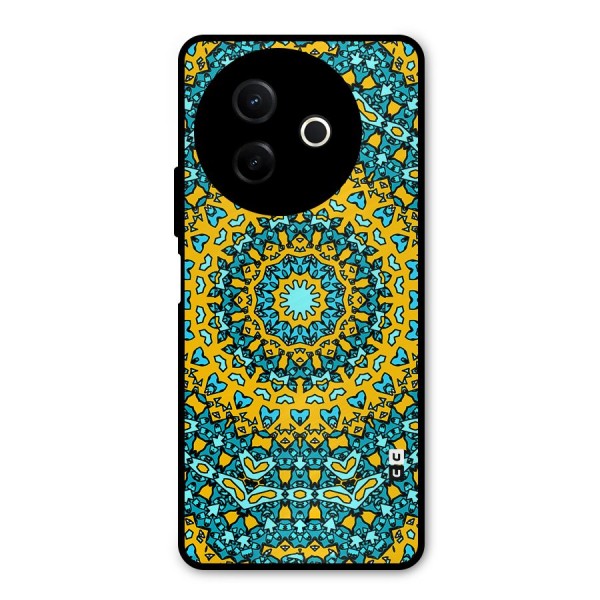 Digital Mandala Art Metal Back Case for Vivo Y39