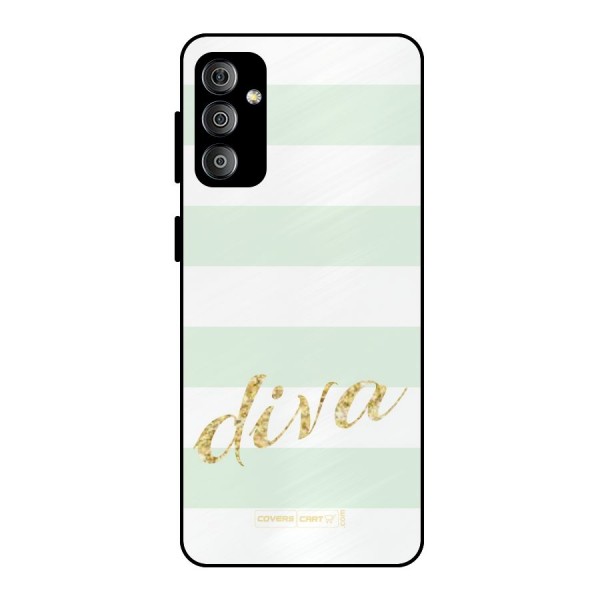 Diva Metal Back Case for Galaxy F23