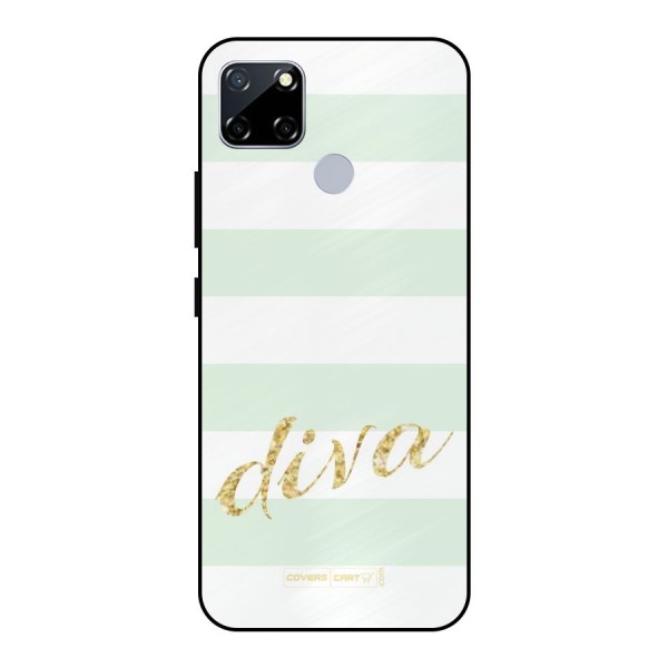 Diva Metal Back Case for Realme Narzo 30A