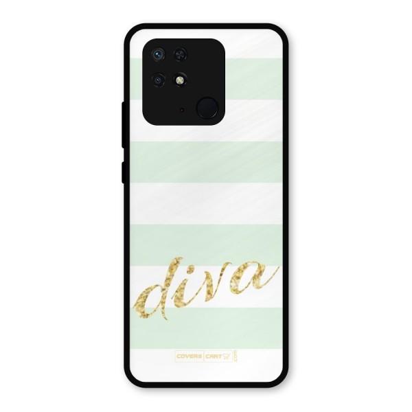 Diva Metal Back Case for Redmi 10 Power
