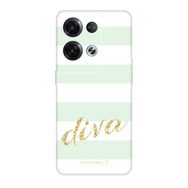 Diva Original Polycarbonate Back Case for Oppo Reno8 Pro 5G