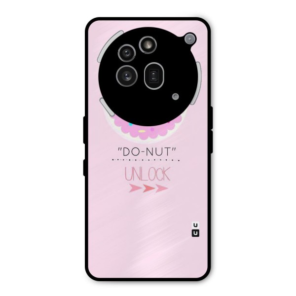 Do-Nut Unlock Metal Back Case for Nothing Phone 3a Pro