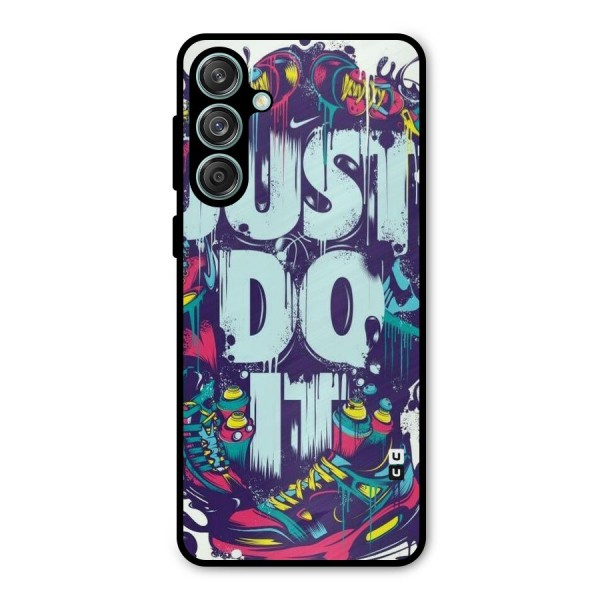 Do It Abstract Metal Back Case for Galaxy M55 5G