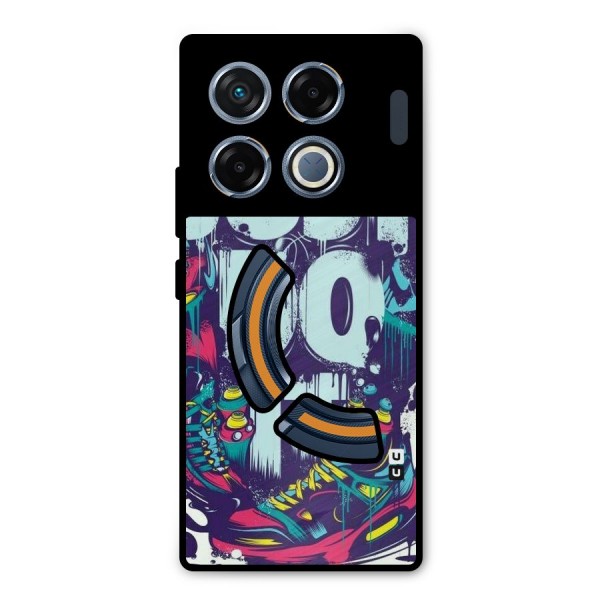 Do It Abstract Metal Back Case for Infinix GT 20 Pro