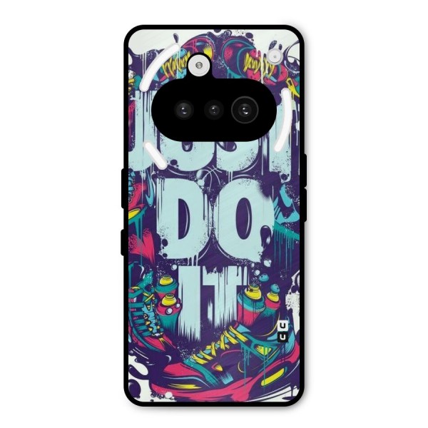Do It Abstract Metal Back Case for Nothing Phone 3a