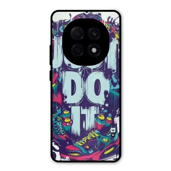 Do It Abstract Metal Back Case for Oppo F29 Pro