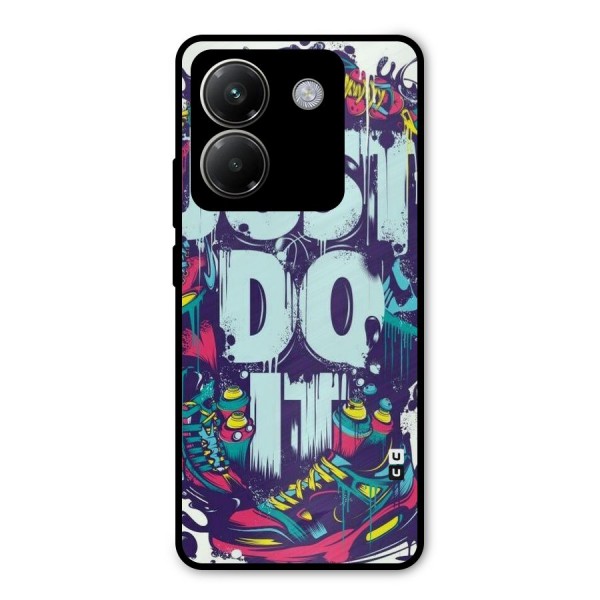 Do It Abstract Metal Back Case for Poco M7 Pro 5G