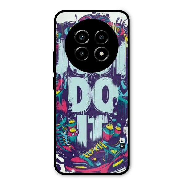 Do It Abstract Metal Back Case for Realme 13 Pro
