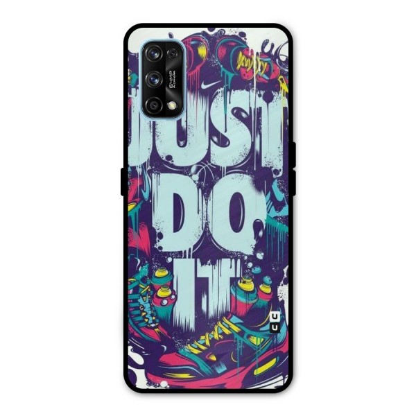 Do It Abstract Metal Back Case for Realme 7 Pro