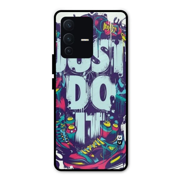 Do It Abstract Metal Back Case for Vivo V23 Pro