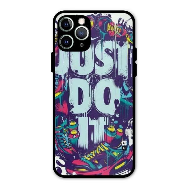 Do It Abstract Metal Back Case for iPhone 11 Pro Max